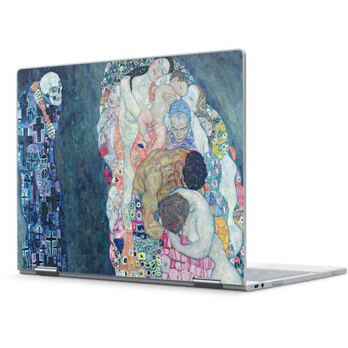 Gustav Klimt Death and Life Pixelbook Skin